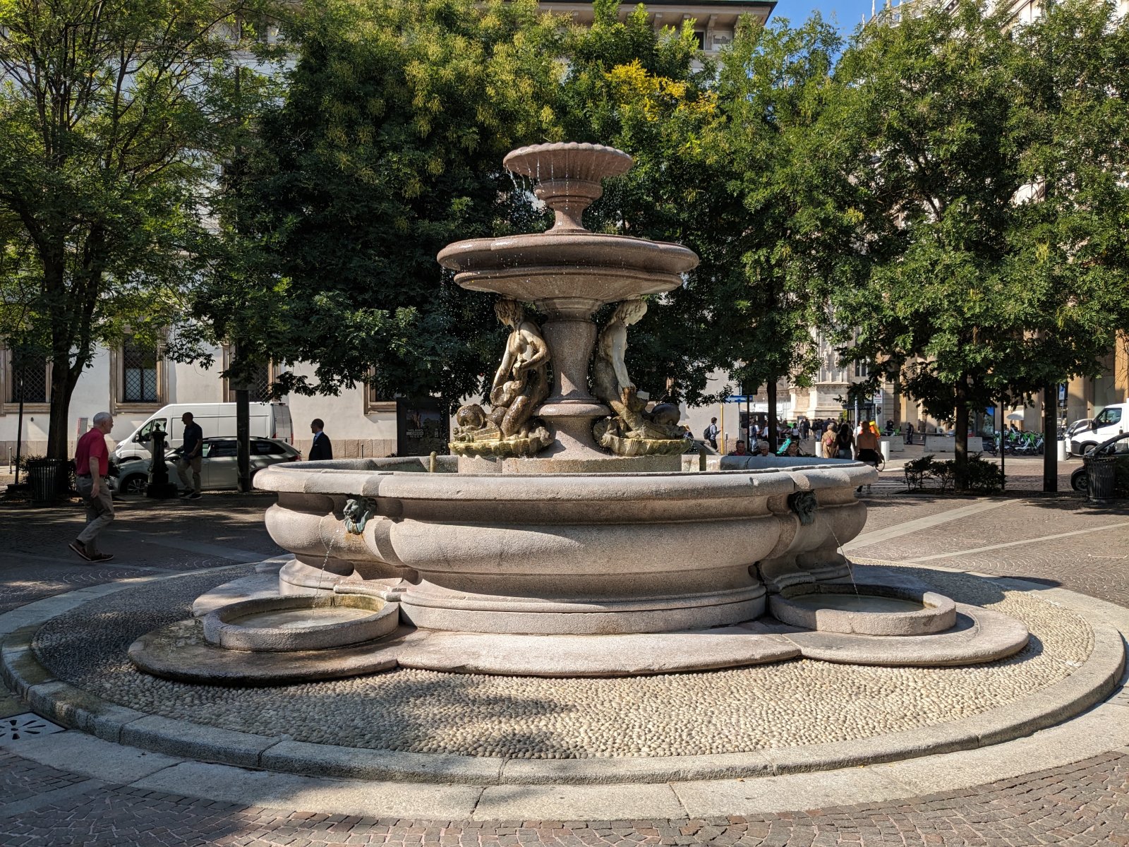 Milan | Piermarini Fountain - Milano | Secret World Trip Planner