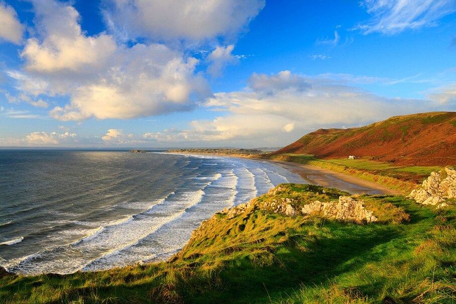 Gower Peninsula | Rhossili Bay's White Sand — Rhossili