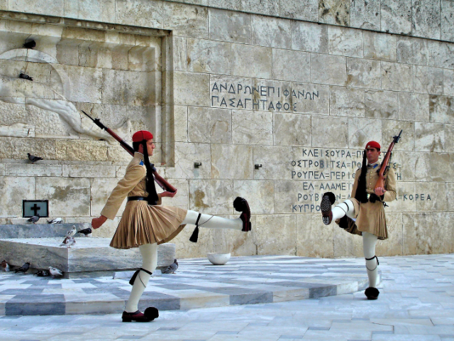 Il cambio della guardia — Monument to the Unknown Soldier