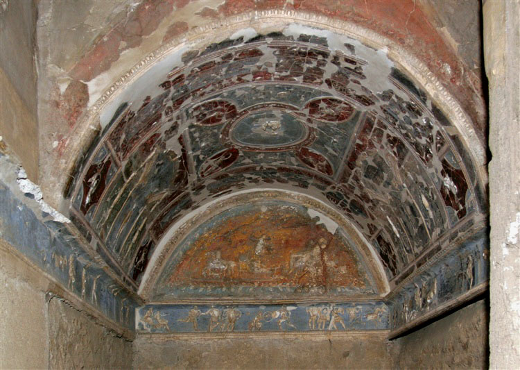 Haus des Larariums des Achilles