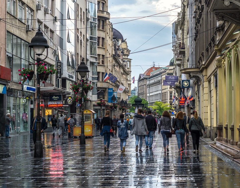 Belgrad | Die Fußgängerzone von Kneza Mihaila — Beograd