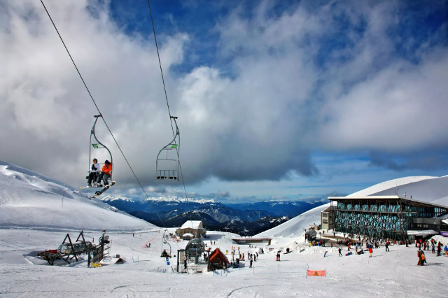 Die Skizentren um Arachova — Arachova