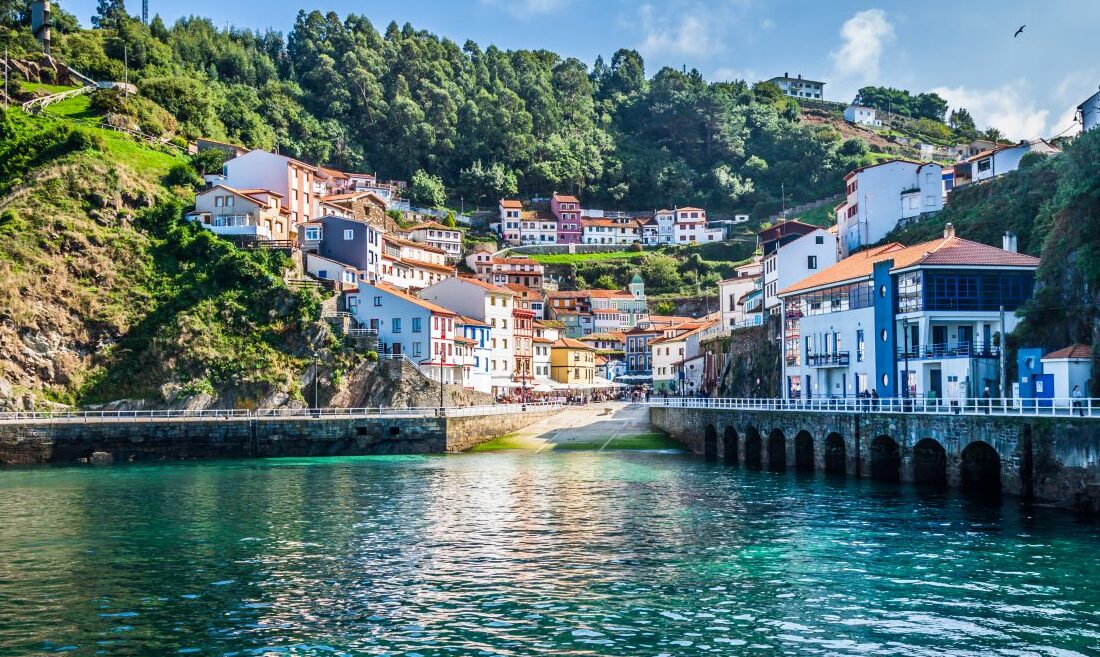 Cudillero sits on the side of the mountain facing the sea - Cudillero | Secret World Trip Planner