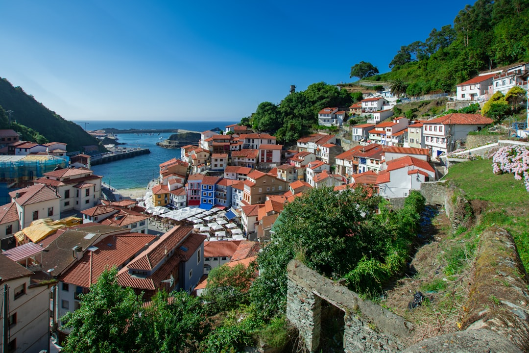 Cudillero sits on the side of the mountain facing the sea - Cudillero | Secret World Trip Planner