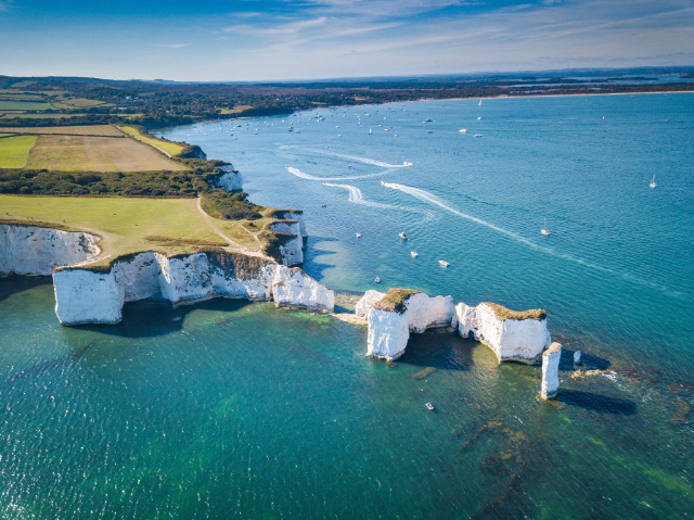 Der alte Harry Rocks - S W Coast Path | Secret World Trip Planner