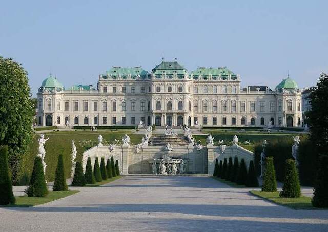 The Oberes Belvedere (Upper Belvedere Palace) - Vienna | Secret World Trip Planner