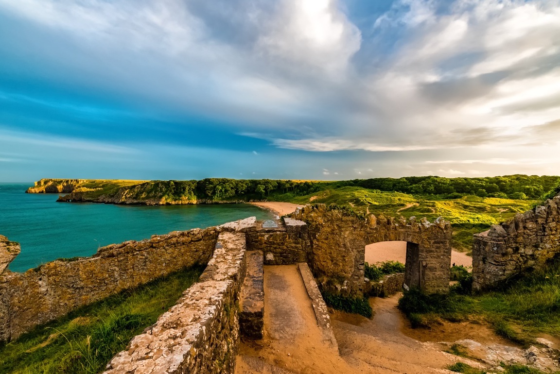 Barafundle Bay....a breathtaking beach — Stackpole