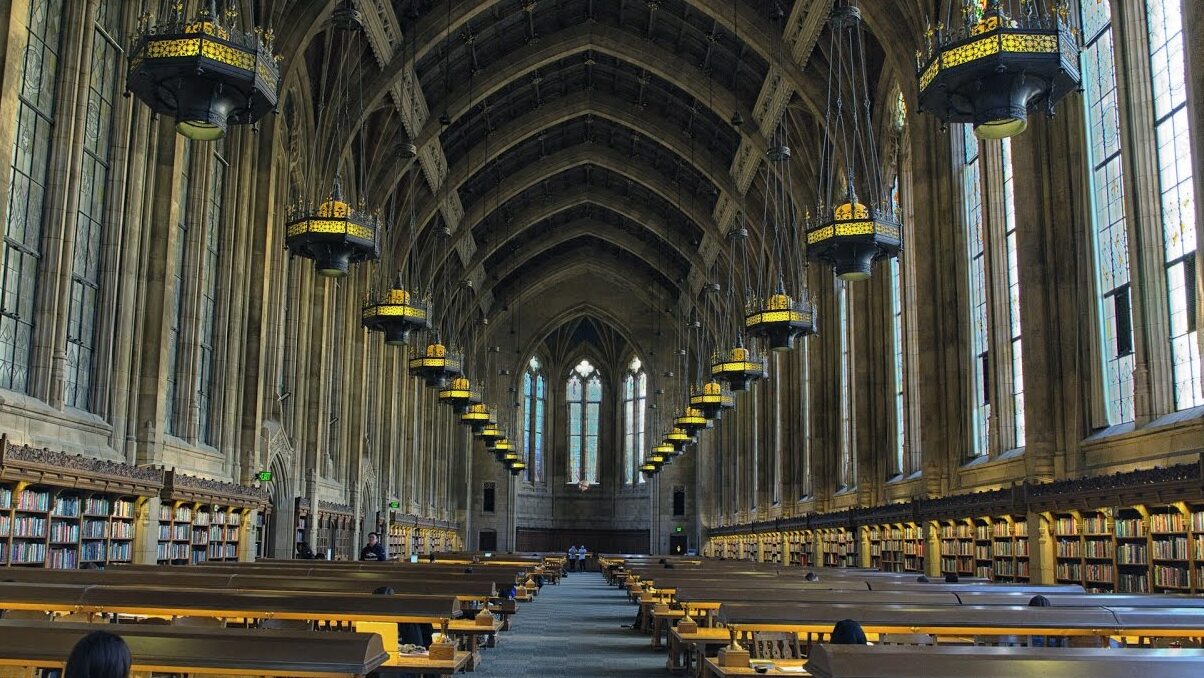 University of Washington in Seattle : Suzzallo Library  — Seattle