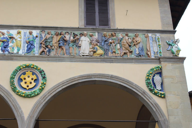 Robbiano friz Ospedale del Ceppo  - Pistoia | Secret World Trip Planner