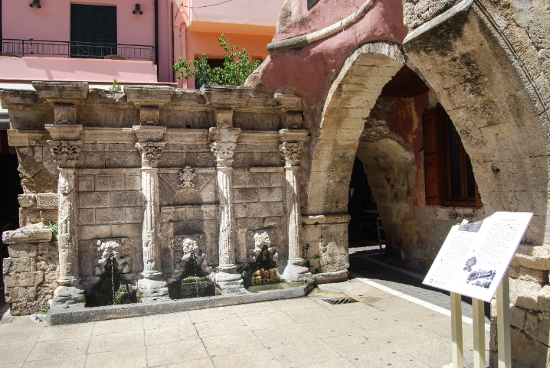 The Rimondi Fountain — Rethymno