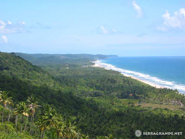 Panoramablick auf die Serra Grande — Uruçuca - BA