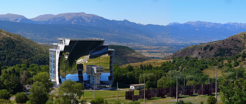 Solar Furnace — Font-Romeu-Odeillo-Via