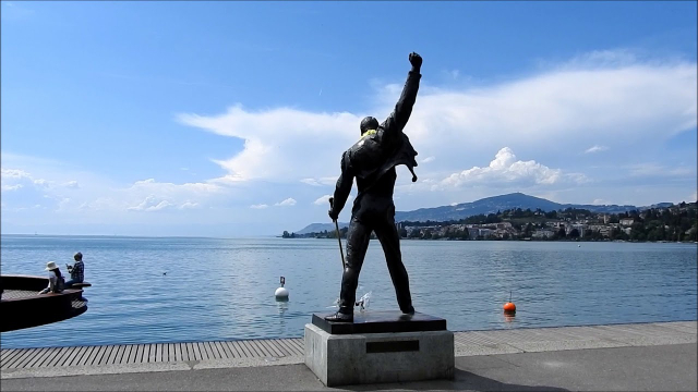 Die Freddie-Mercury-Statue - Montreux | Secret World Trip Planner