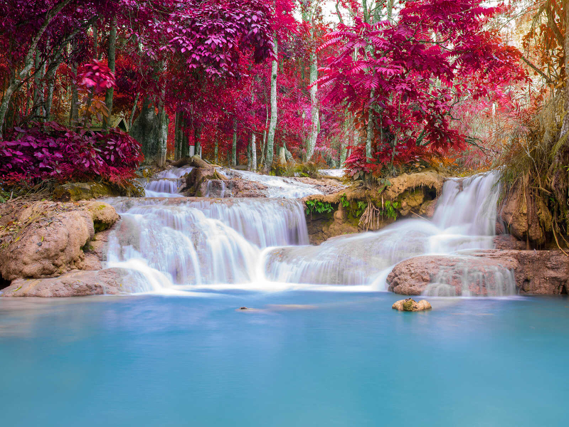 Kwang Si Falls, Laos — ??????????