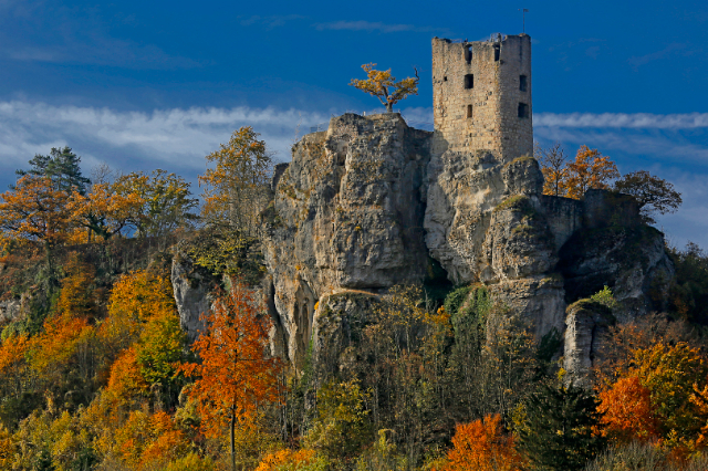 Castle ruin Neideck Wiesenttal — Wiesenttal