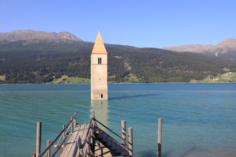 Campanile del Lago di Resia - Resia | Secret World Trip Planner