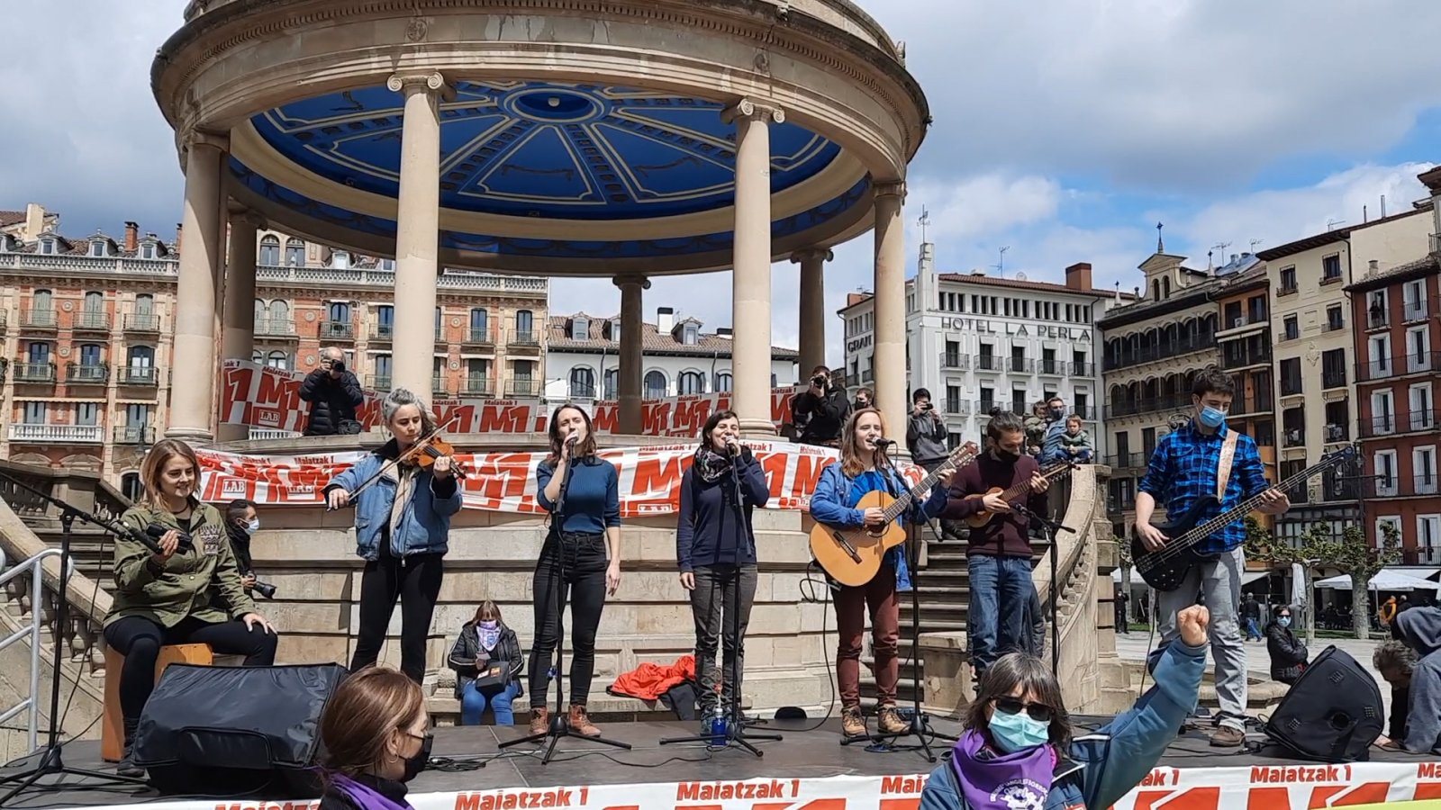 The Plaza del Castillo - Pamplona | Secret World Trip Planner