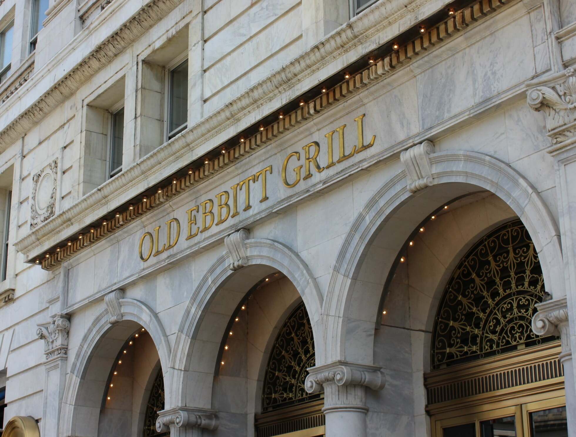 Old Ebbitt Grill,founded in 1856, is the Washington's oldest saloon. — Old Ebbitt Grill