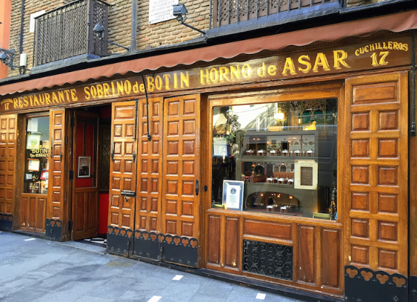 Sobrino de Botín,the oldest restaurant in the World - Madrid | Secret World Trip Planner