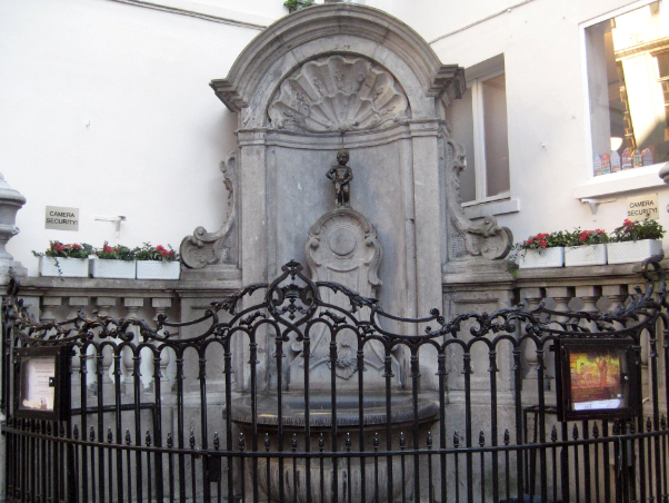 Il Manneken-Pis in Bruxelles — Bruxelles