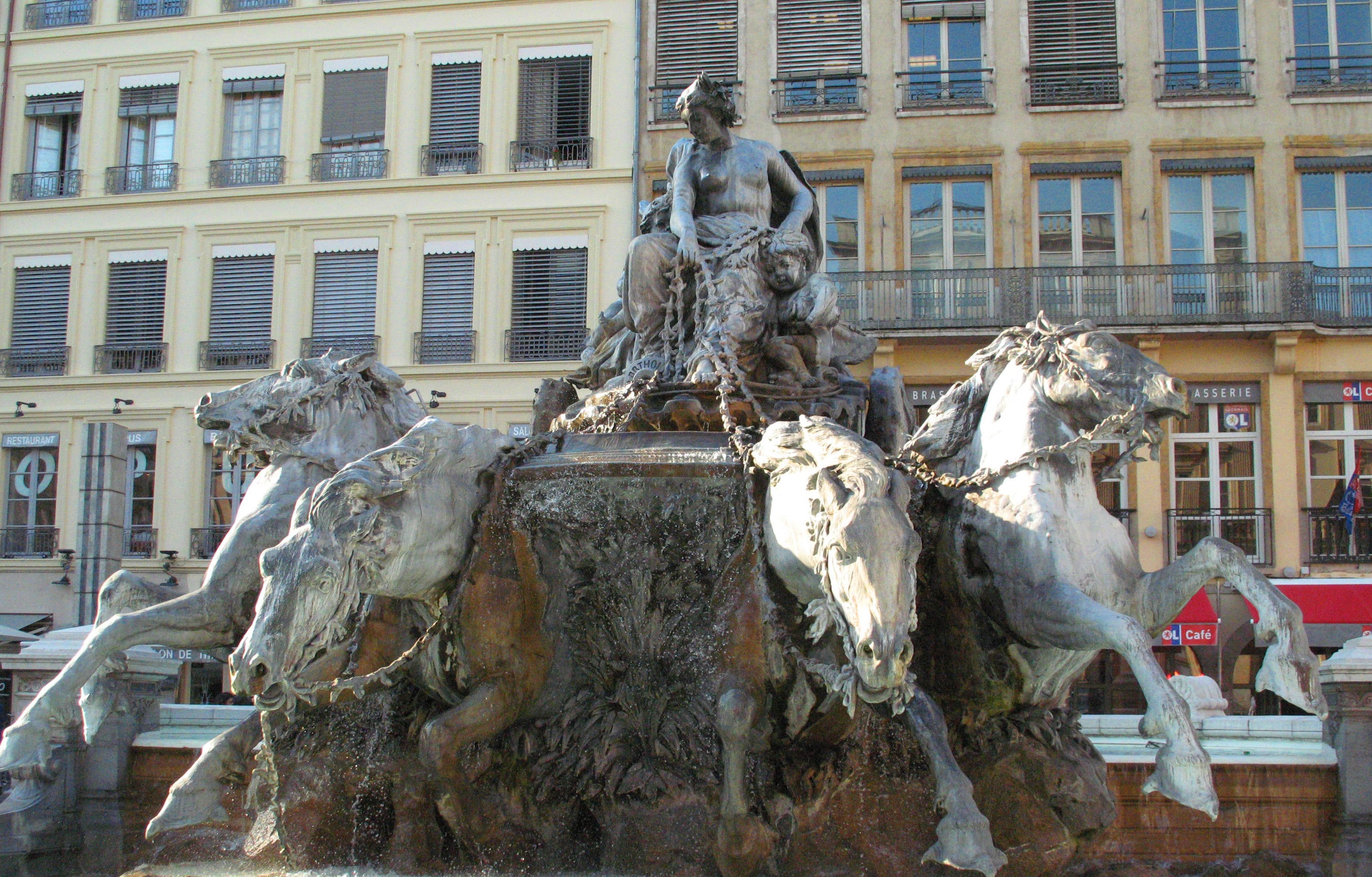 Lyon: Bartholdi Fountain — Lyon
