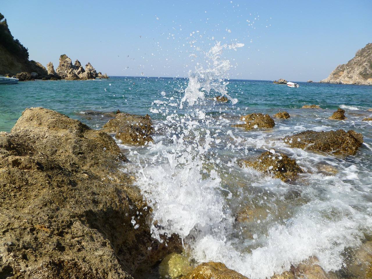 Loggas Beach and a breathtaking view - Corfu | Secret World Trip Planner
