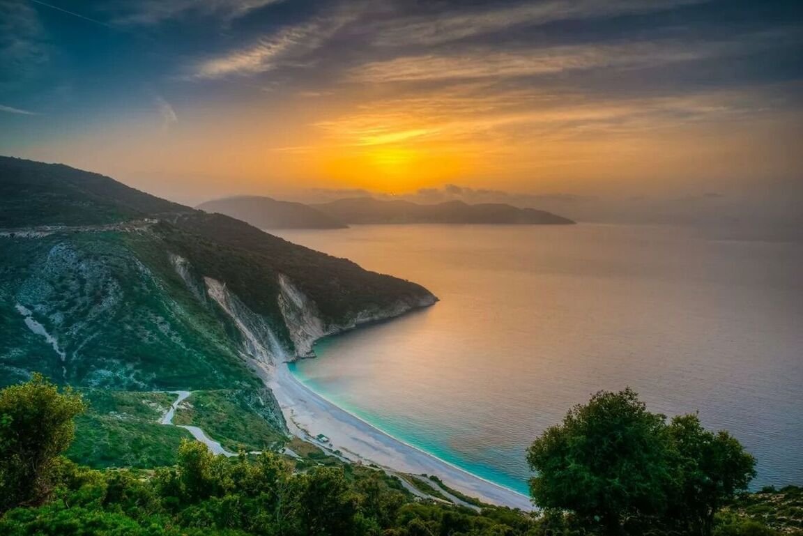 Myrtos Beach - Einer der schönsten Strände der Welt — Spiaggia di Myrtos