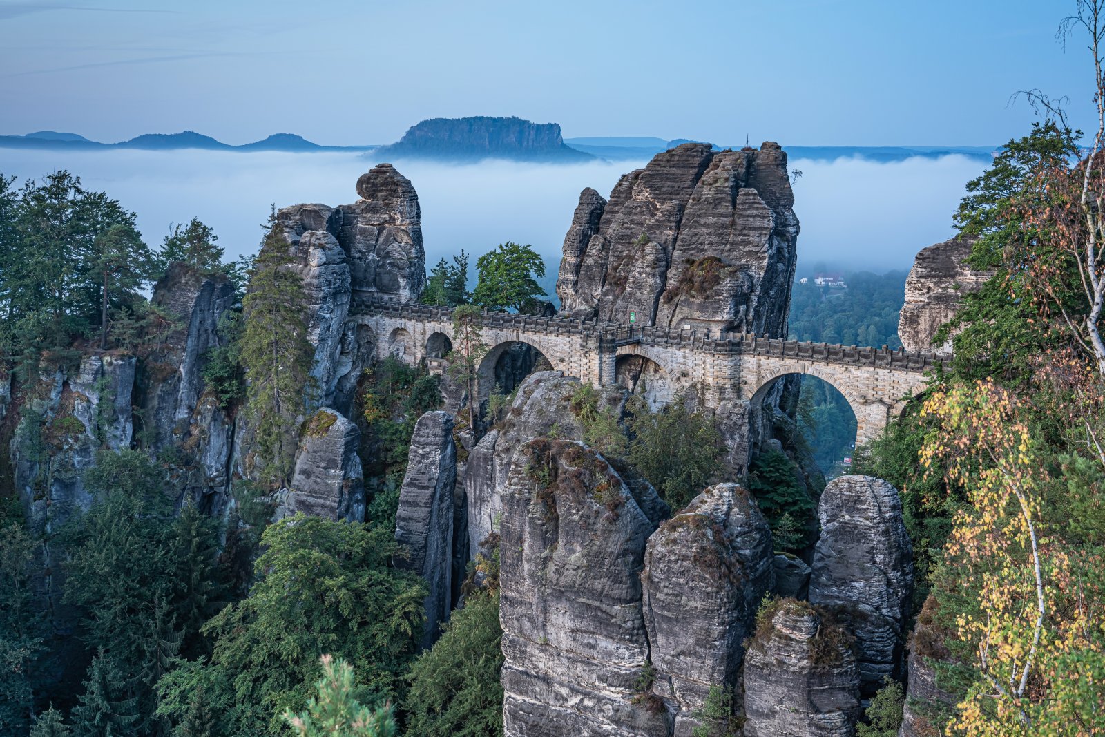 Bastei Bridge in the Elbe Sandstone Mountains - Rathen | Secret World Trip Planner