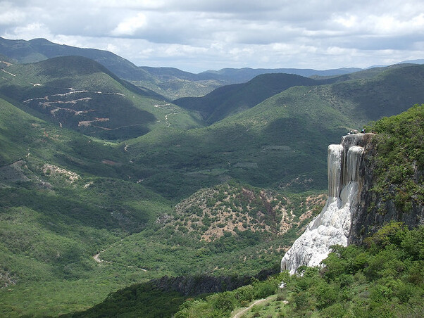 Hierve el Agua: natural rock formations in Oaxaca  — Oaxaca