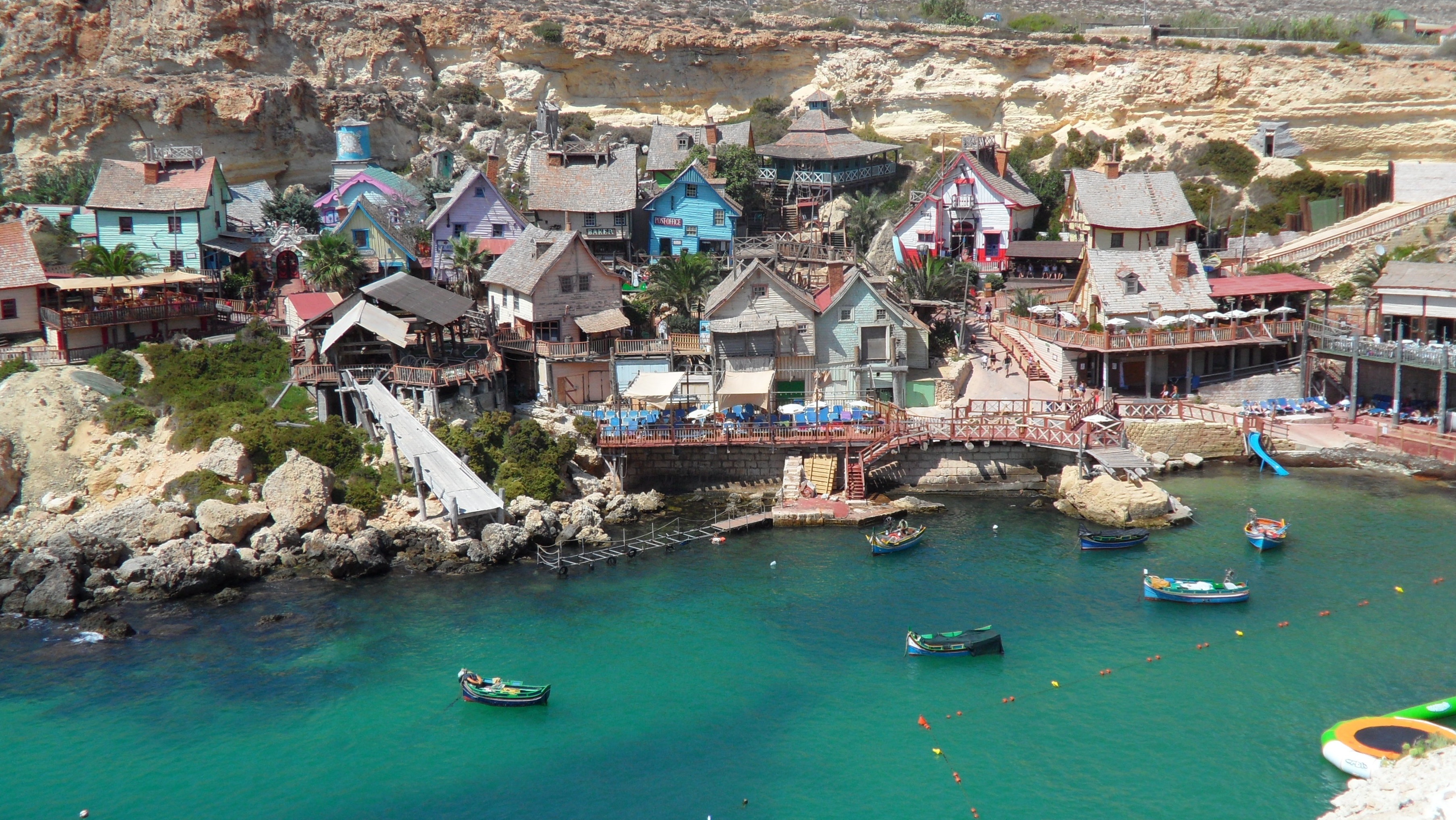 Popeye Village auf Malta — Anchor Bay