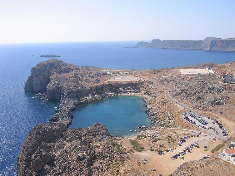 St. Paul's Bay auf der Insel Rhodos — St Paul's Bay