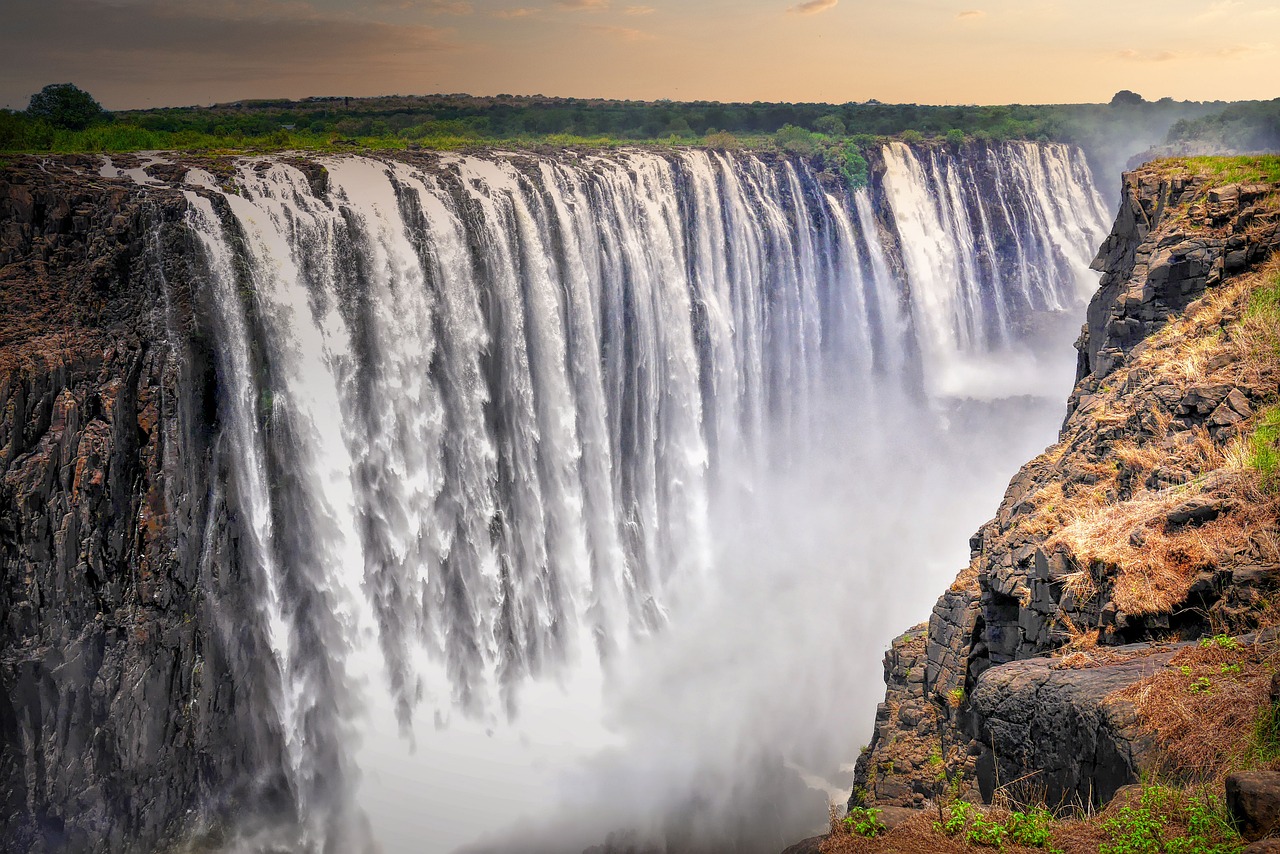 The Victoria Falls on the Zambezi River - Victoria Falls Viewing | Secret World Trip Planner