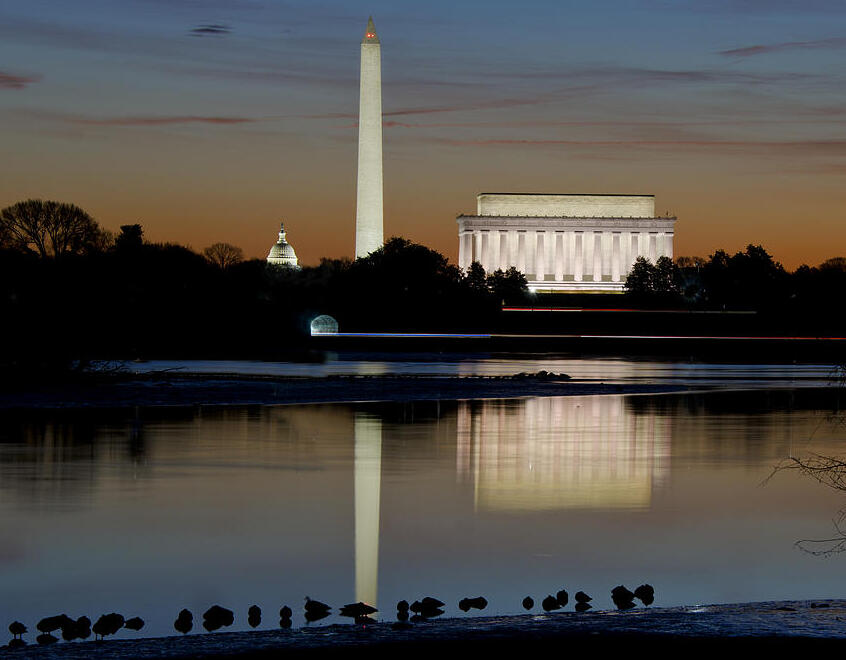 The Lincoln Memorial in Washington — Washington