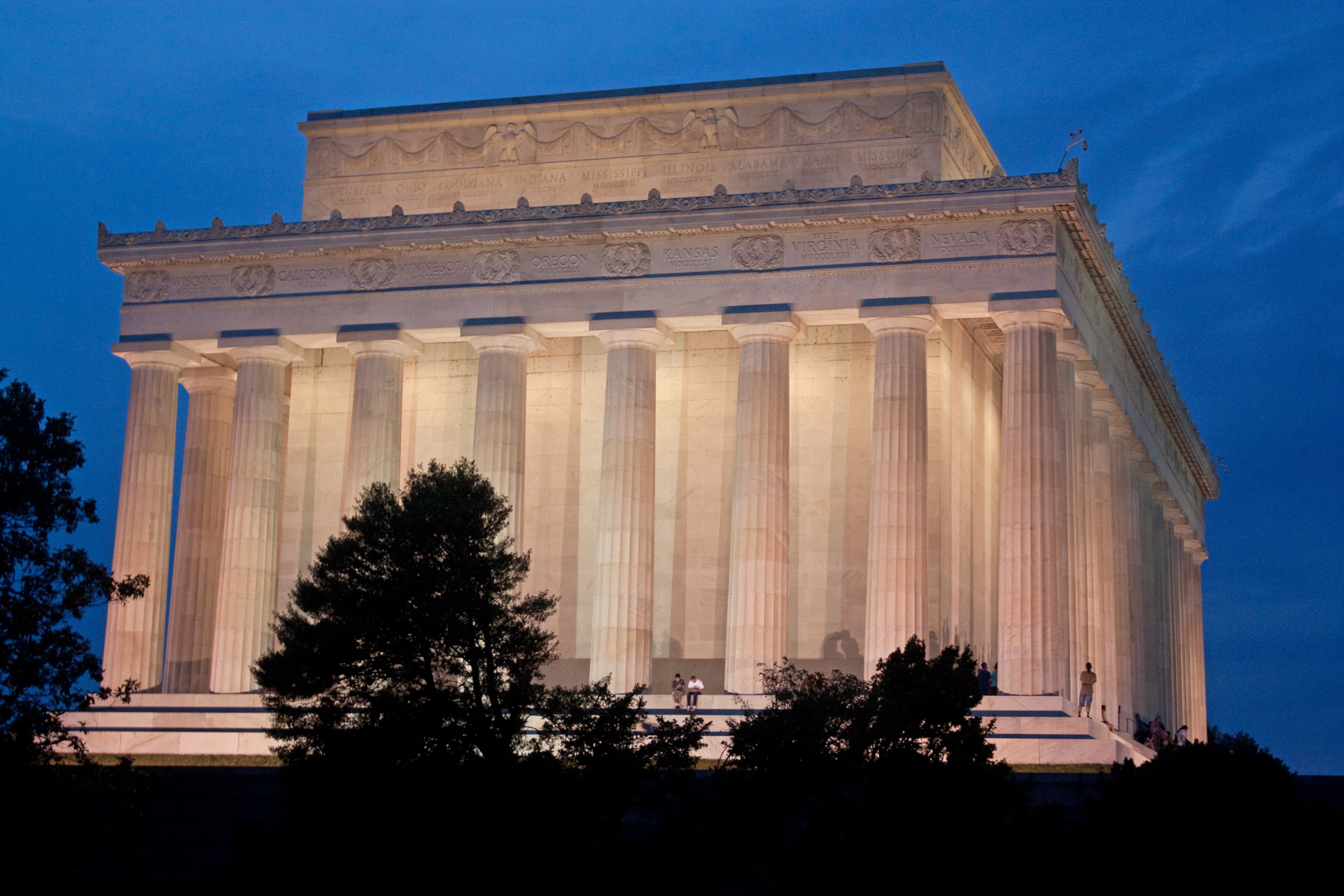 Ein wunderbarer Blick vom Lincoln Memorial - Washington | Secret World Trip Planner