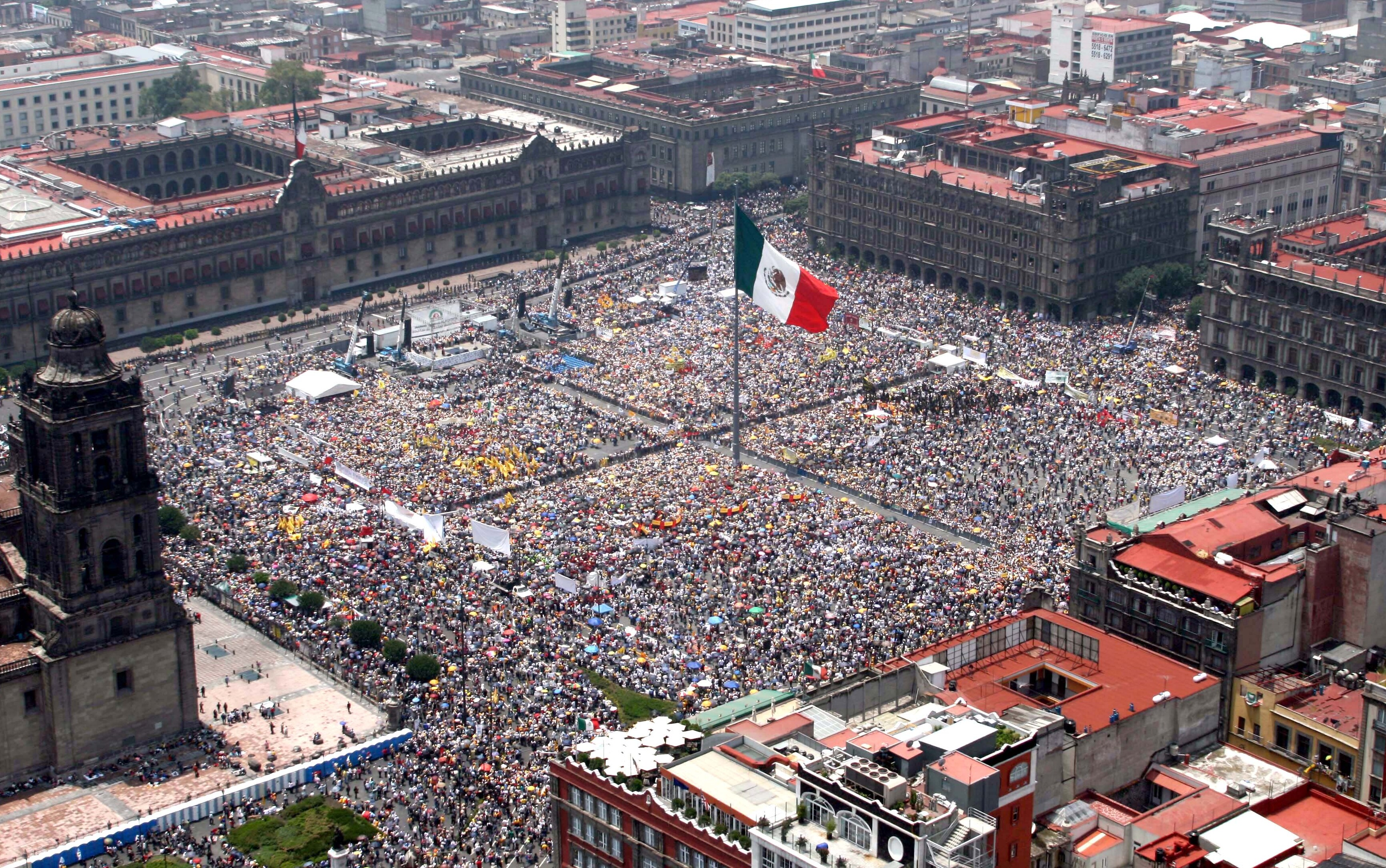 Mexiko-Stadt: Plaza de la Constitución — Ciudad de México