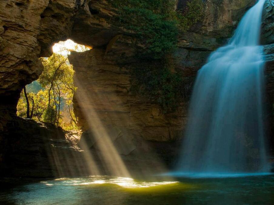 Wasserfall La Foradada De Cantonigros — Cantonigròs