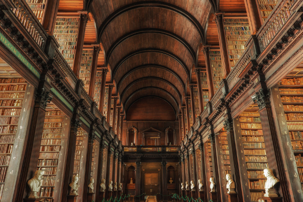 The gorgeous Library of Trinity College Dublin