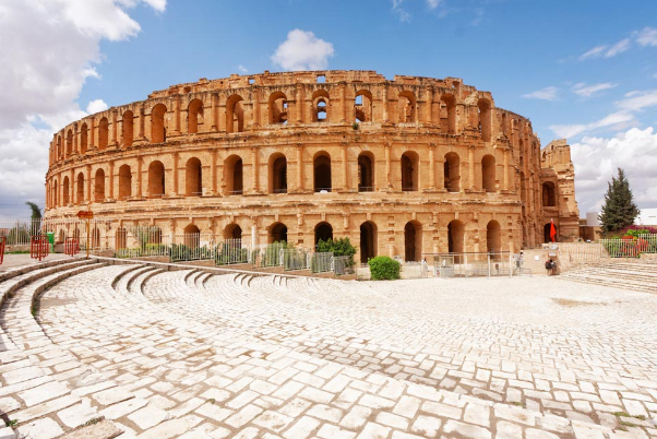 El Djem is famous for its amphitheater — El Jem