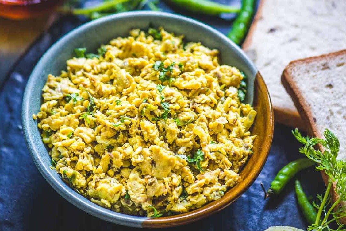 Akuri - traditionelles Parsi-Frühstück. - Geheime Welt - Mumbai | Secret World Trip Planner