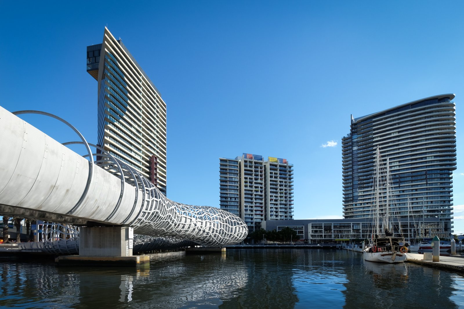 Webb-Brücke in Melbourne - Docklands | Secret World Trip Planner