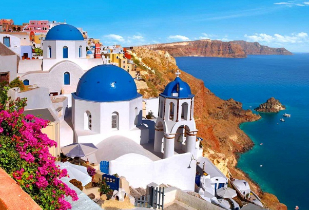 Imerovigli in Santorini — Imerovigli