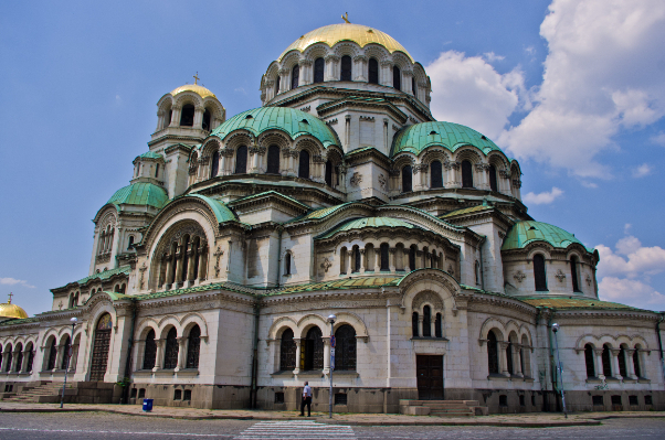 The St. Alexander Nevsky Cathedral in Sofia — Sofia