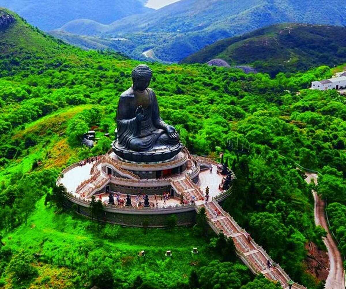  Hongkong : Tian Tan Buddha - Der große Buddha — Lantau Island