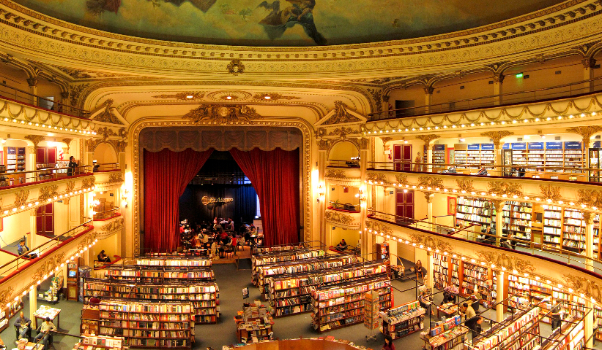 El Ateneo Grand Splendid, die berühmte Buchhandlung — Buenos Aires