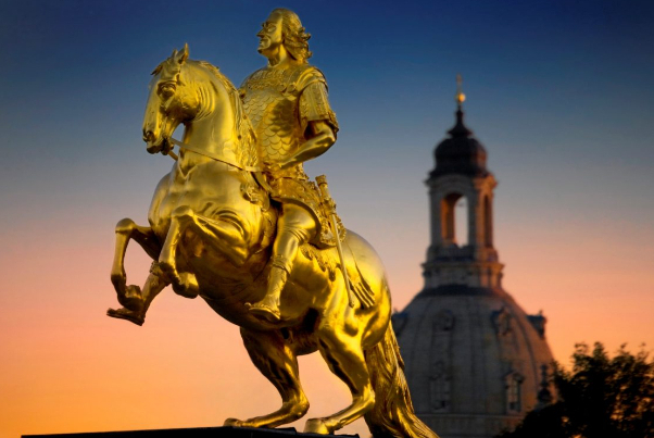 Dresden: The Goldener Reiter (Golden Rider) — Dresden