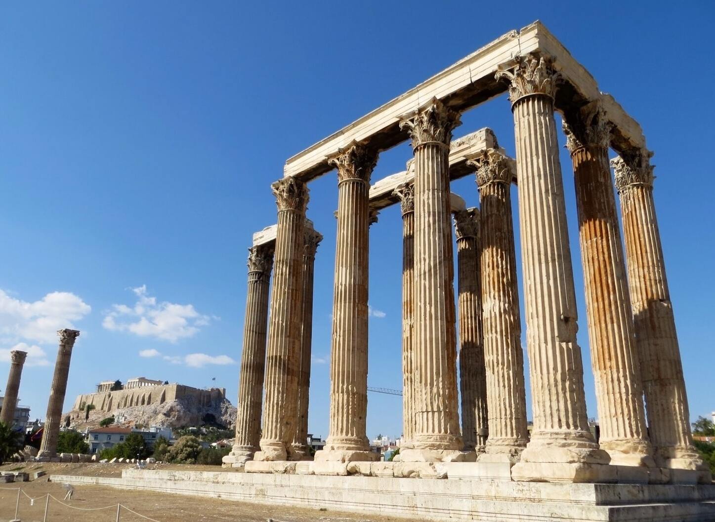 Athens | The Temple of Olympian Zeus - Atene | Secret World Trip Planner
