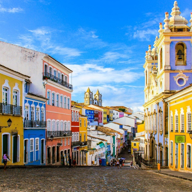 Das historische Zentrum von Pelourinho — Salvador - Bahia