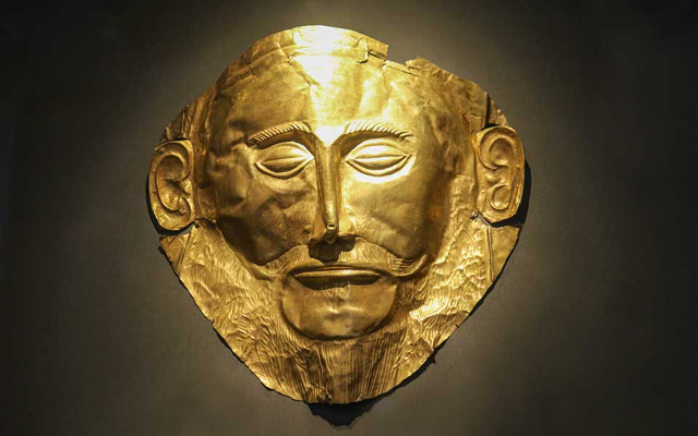 La Maschera Funeraria di Agamennone — Athina