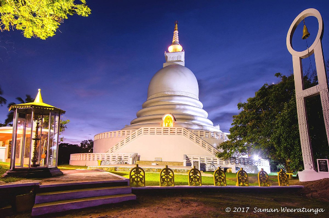 Unawatuna Peace Pagoda - Unawatuna | Secret World Trip Planner