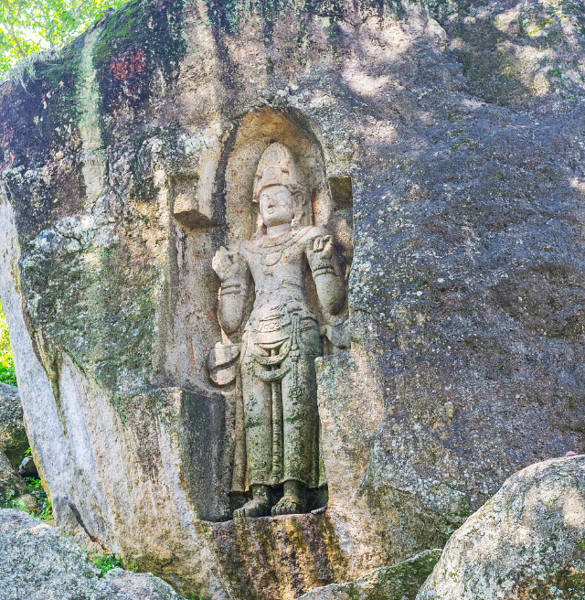 Kushtarajagala Statue — Weligama